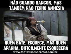 Não guardo rancor