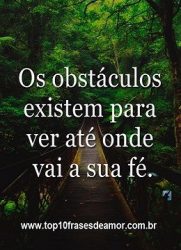 Para que servem os obstáculos?