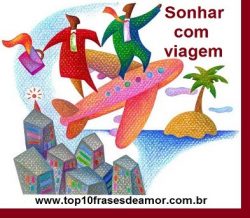 Sonhar com viagem