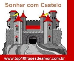 Sonhar com Castelo
