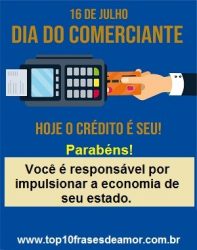 Parabéns a todos os comerciantes!