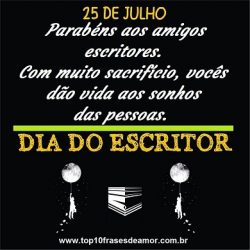 Parabéns aos amigos escritores! Parabéns aos amigos escritores!