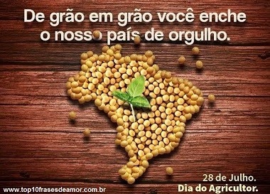 Feliz Dia do Agricultor!