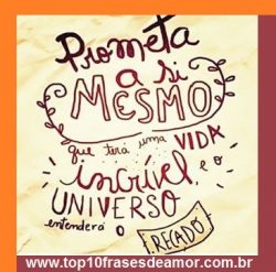 Prometa a si mesmo Prometa a si mesmo