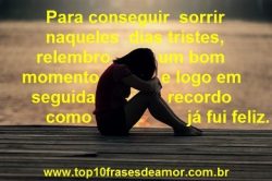 Naqueles dias tristes...