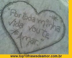 Por toda minha vida vou te amar