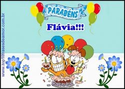Parabéns Flávia!!!