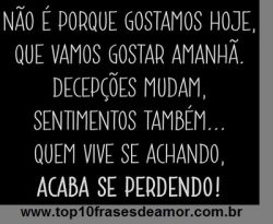 Quem vive se achando