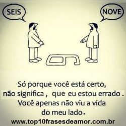 O ponto de vista de cada um