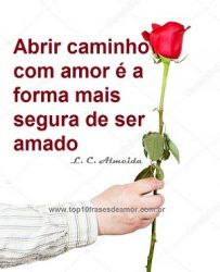 Abrir caminho com amor Abrir caminho com amor