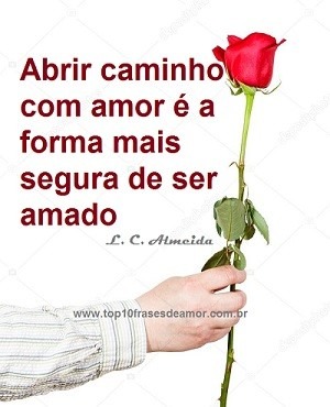 Abrir caminho com amor