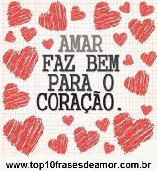 Amar faz bem para o coração
