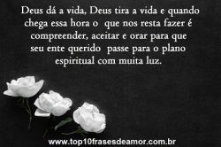 Deus dá a vida Deus dá a vida