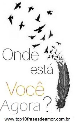 Onde está você agora?