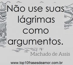 Lágrimas não são argumentos. Lágrimas não são argumentos.
