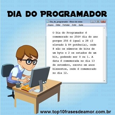 Feliz Dia do Programador!