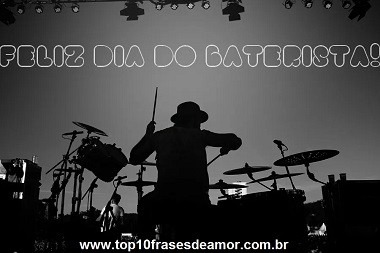 Feliz Dia do Baterista!