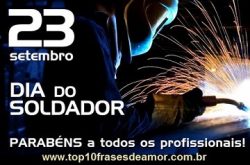 Parabéns soldador! Parabéns soldador!