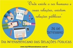 Feliz Dia de Relações Públicas! Feliz Dia de Relações Públicas!