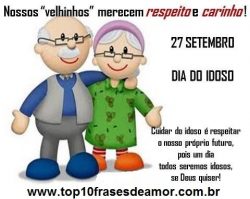 Feliz Dia do Idoso! Feliz Dia do Idoso!