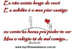 Eu não existo longe de você Eu não existo longe de você