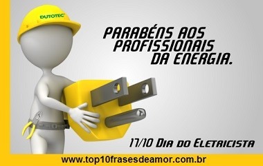 Parabéns Eletricista!