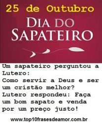 Parabéns Sapateiro! Parabéns Sapateiro!