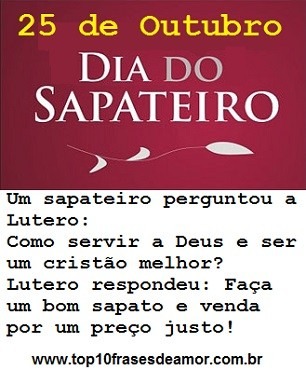 Parabéns Sapateiro!