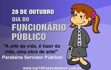 Parabéns Servidor Público!
