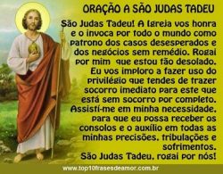 Oração a São Judas Tadeu Oração a São Judas Tadeu