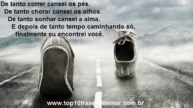 Precisamos tanto um do outro!