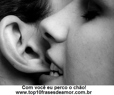 Com você eu perco chão!