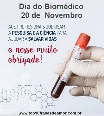 Parabéns Biomédico!