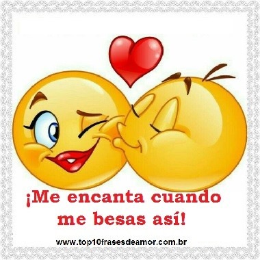 ¡Me encanta cuando me besas así!