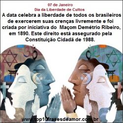 Respeite a religião do próximo