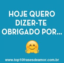 Diga Obrigado! Diga Obrigado!