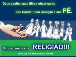 O que importa para Deus O que importa para Deus