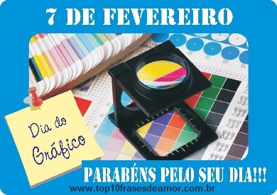 Feliz dia do Gráfico!
