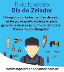 Parabéns Zelador! Parabéns Zelador!