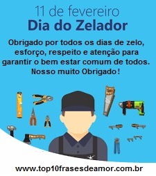 Parabéns Zelador!