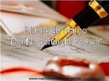Dia Nacional da Poesia