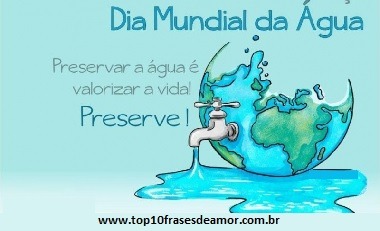 Dia mundial da água