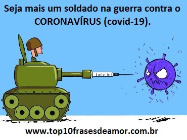 Guerra ao coronavírus