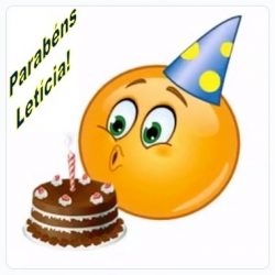 Parabéns Letícia! Parabéns Letícia!