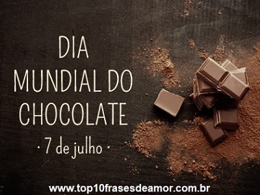 Dia Mundial do Chocolate