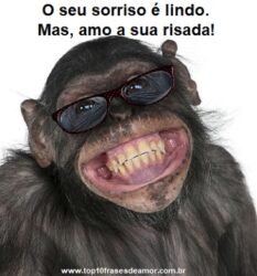 Amo a sua risada!