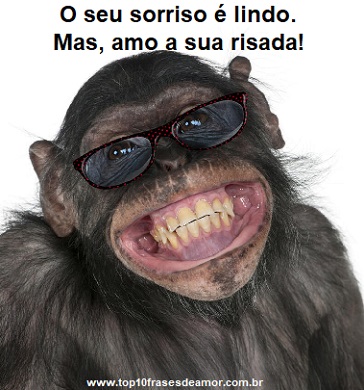 Amo a sua risada!