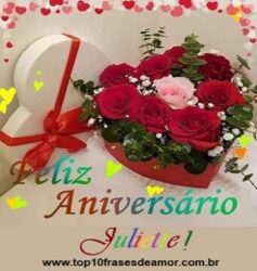 Feliz Aniversário Juliette!
