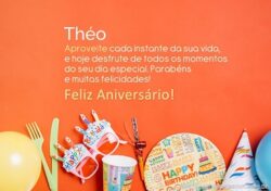 Feliz Aniversário Théo!