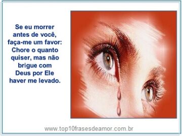 Não brigue com Deus!